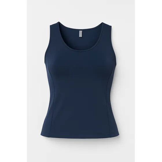 Musculosa Básica De Mujer Seda Fría Talles Grandes