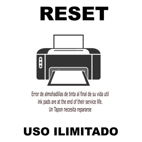 Reset Almohadillas Xp2101 L1250  L395 L3210 L380  L3250 L380