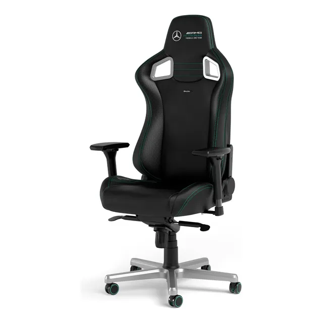 Silla Gaming Noblechairs Epic Pgw-nb-egc-001 Negra /vc Color Negro Material Del Tapizado Pu Premium