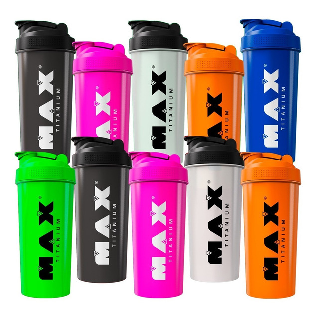 Kit 10 Coqueteleiras Max Titanium - Preço De Atacado Kit 10 Coqueteleiras Max Titanium - Preço De Atacado