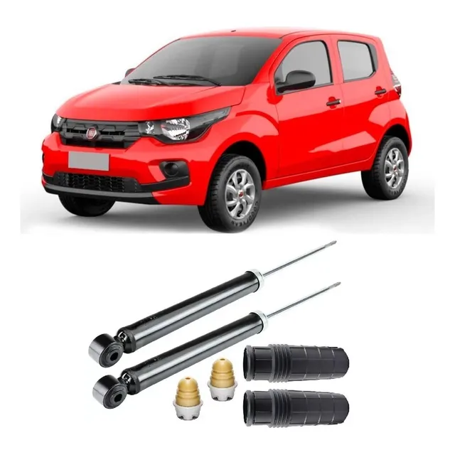 Par Amortecedor Fiat Mobi 1.0 Evo Flex Easy Traseiro 1.0