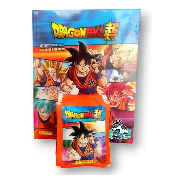 Álbum Pasta Dura + 50 Sobres Dragón Ball Super 3 Panini Estampas