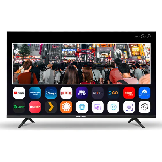Televisor Punktal Led Smart 65 Pk-65 Web Frameless 4k