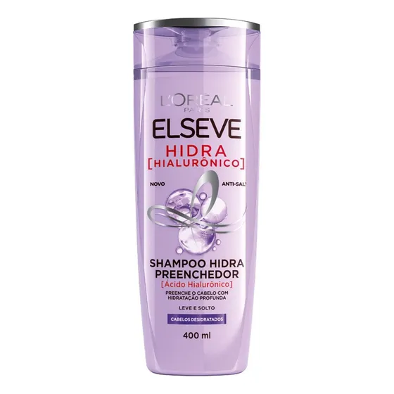 Elseve Shampoo Hidra Hialurônico 400ml
