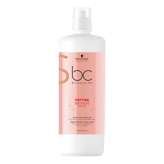 Shampoo Schwarzkopf Peptide Repair Rescue 1lt Reparación 