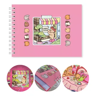 Caderno De Colorir Bobbie Goods 100 Folhas Desenho Capa Dura Caderno De Colorir Bobbie Goods 100 Folhas Desenho Capa Dura