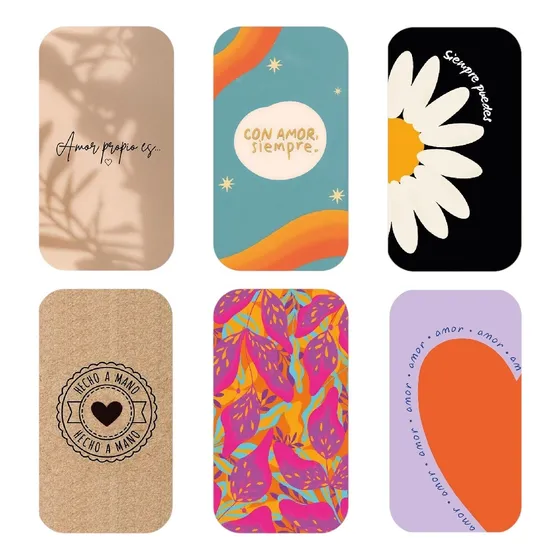 Tags Etiquetas Para Ropa Diseños Varios X 1000