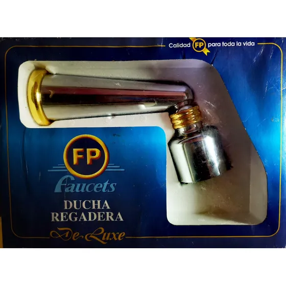 Ducha Regadera Elite Cromo/oro Fundicion Pacífico
