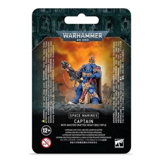 Gw Warhammer Wh40k Captain With Master-crafted Bolt Rifle Gw Warhammer Wh40k Captain With Master-crafted Bolt Rifle