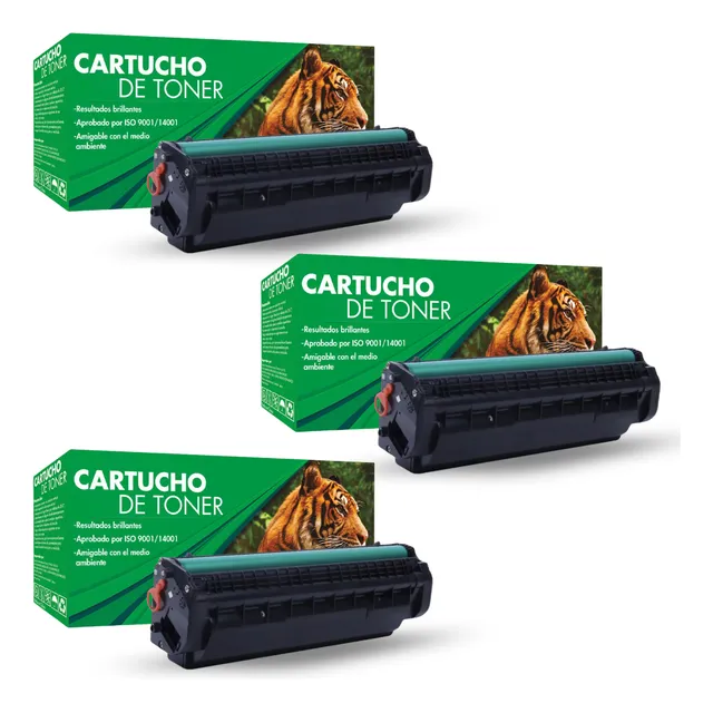 Pack 3 Toner W1105a Con Chip Compatible Láser 107w / 107a Negro