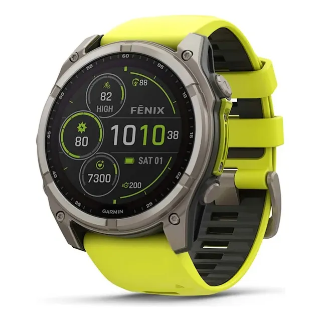 Reloj Smartwatch Fenix 8 51 Mm Zafiro Solar Garmin Llamadas