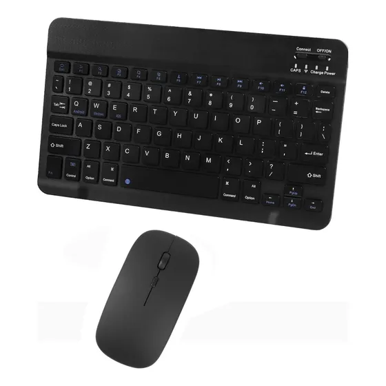 Mini Teclado Mouse Raton Pc Celular Telefono Tablet iPad Lap