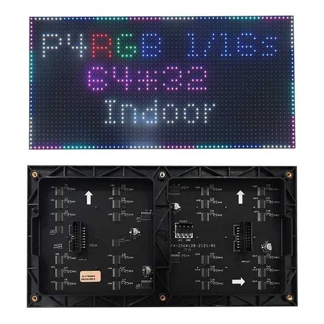 Modulo Matriz Panel P4 Rgb Video 32x64 Arduino Adafruit
