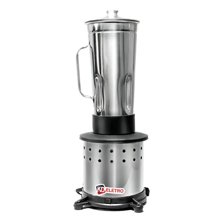 Liquidificador Industrial Alta Rotação 2 Litros Af5 Cor Prateado