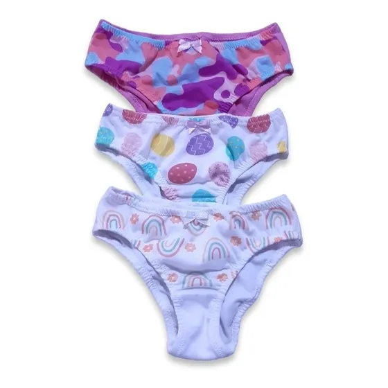 Pantaletas Blumers Niña, Colores Variados