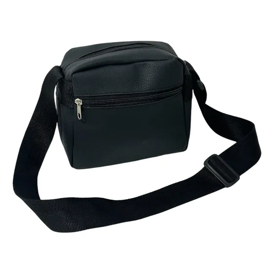 Bandolera Cartera Cuero Regulable Bolsillos Mujer Dama