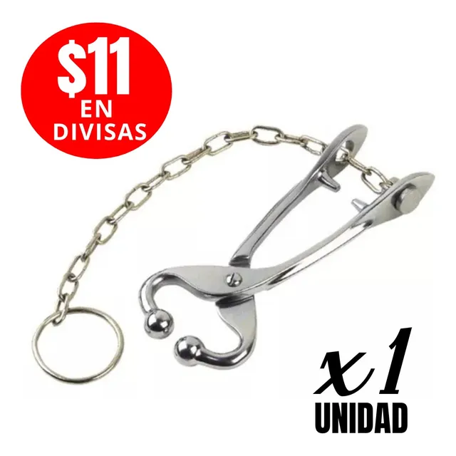 Narigón Con Cadena, Para Bovinos, Uso Veterinario