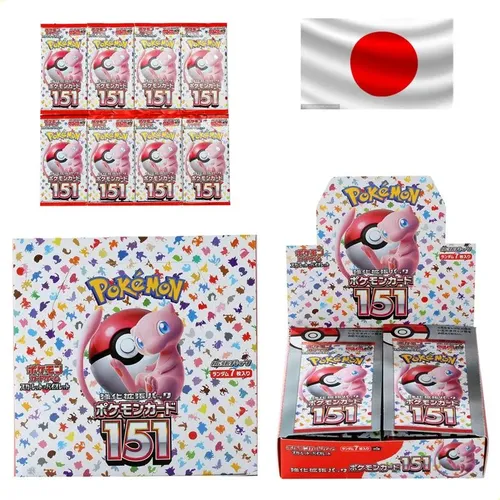Pokémon 151 Booster Box Japonês Sv2a 20 Boosters | MercadoLivre