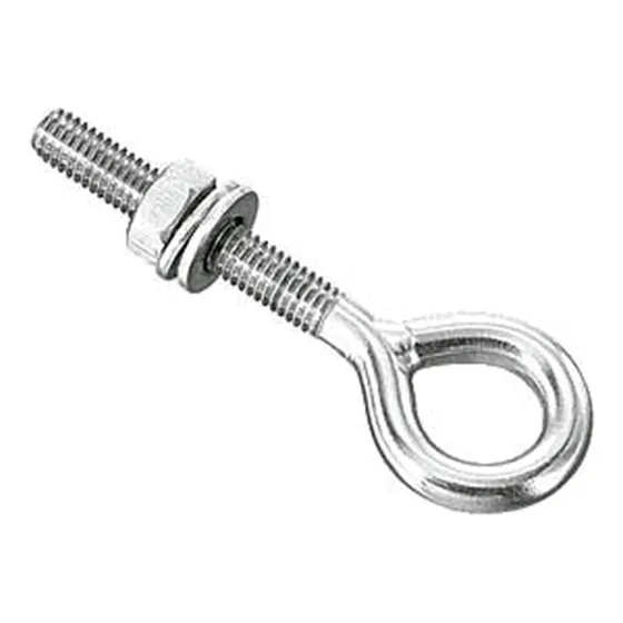 Argolla Con Tornillo Y Tuerca 1/4 X4  Ebf0202