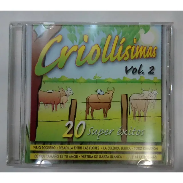 Criollísimas Vol. 2. Cd Org Usado. Qqa.