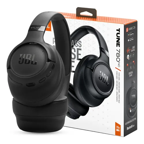 Fones De Ouvido Sem Fio Live 770nc Bluetooth Preto Jbl