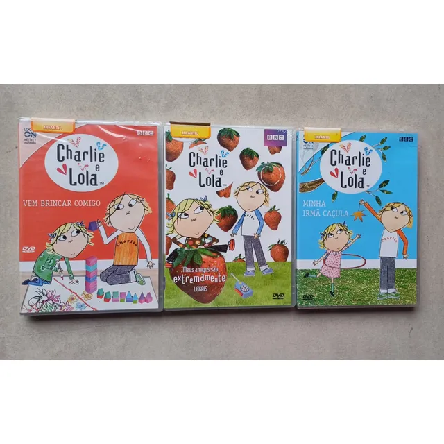 Dvd Charlie E Lola - Colecao - Original 