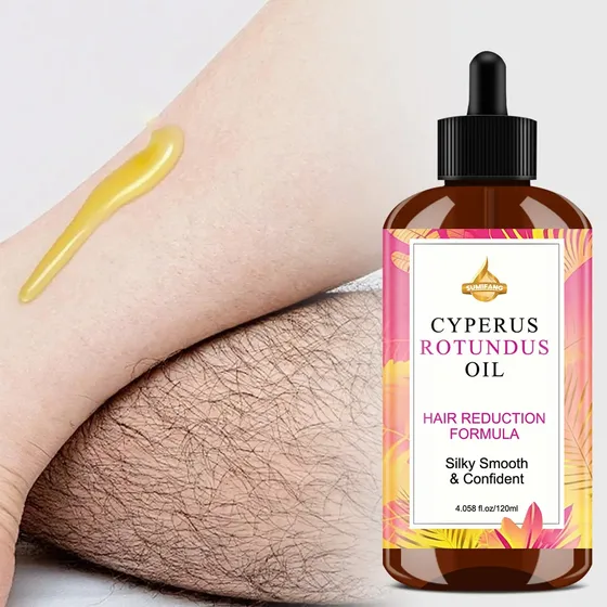 Óleo Cyperus Rotundus Redutor De Pelos 120ml Cyperus Rotundus
