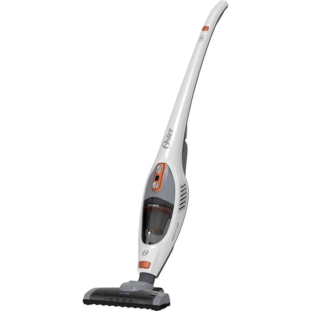 Aspirador Pó Vertical Sem Fio Oster White Duo Clean 2 Em 1 Cor Branco Bateria Aspirador Pó Vertical Sem Fio Oster White Duo Clean 2 Em 1 Cor Branco Bateria