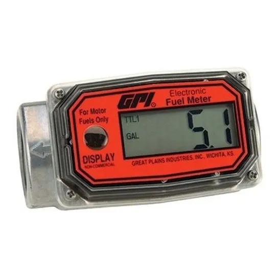 Gpi 01a Medidor Digital Electrónico 1  10-100 Lpm Hecho Usa