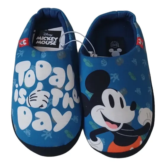 Pantuflas Mickey Mouse Disney Para Niños