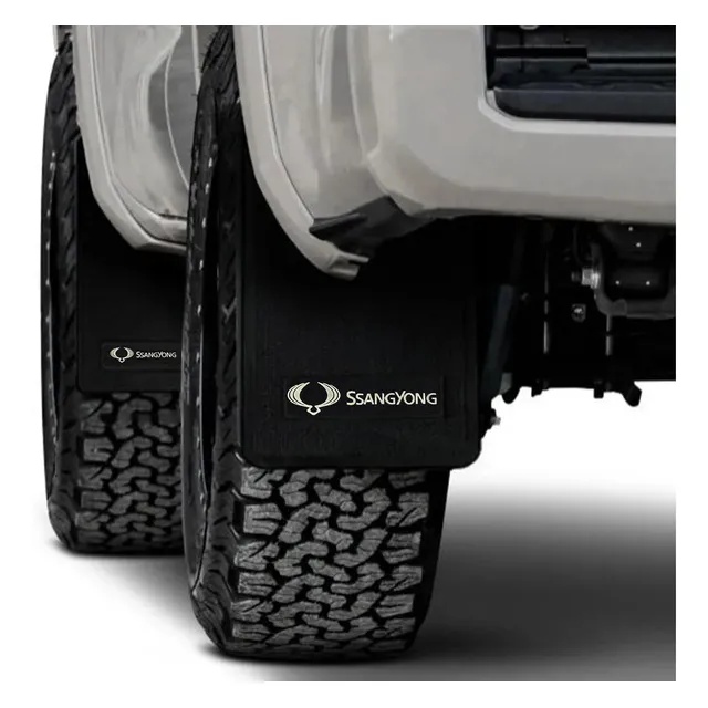 Pack 4 Guardafango Ssangyong Para Camionetas Universal