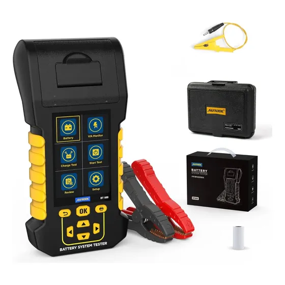Tester Probador De Batería Alternador Y Sistema De Carga