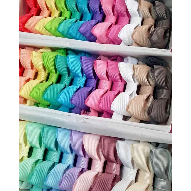 Cajas De 12 Lazos Modelo Sarah Para Niñas