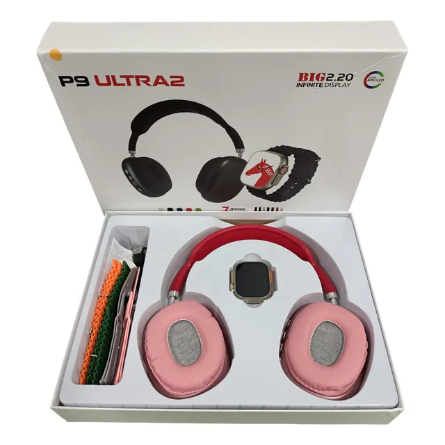 Reloj Smartwatch Con Auriculares P9 Ultra 2