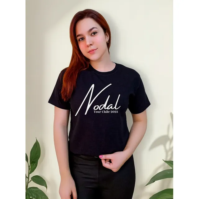 Polera Nodal Cantante Concierto Chile 2023 Tour Exclusividad
