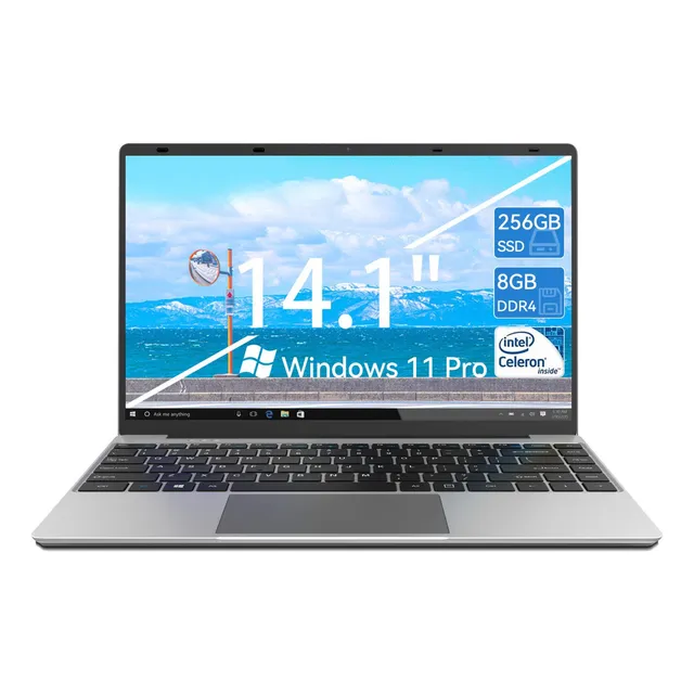Notebook D-1420 14.1" gris 8GB de Ram - 256GB SSD - Intel Celeron Win11 pro