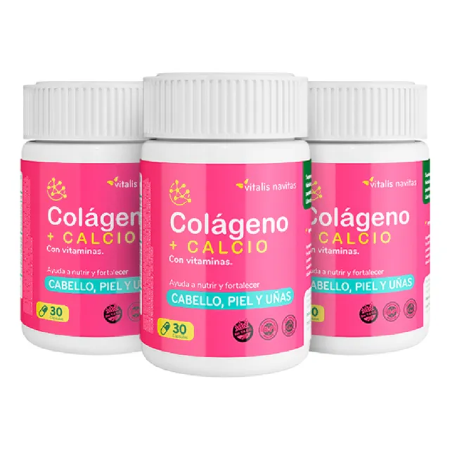 Plan 90 Días Suplemento Colágeno + Calcio | Envío Gratis