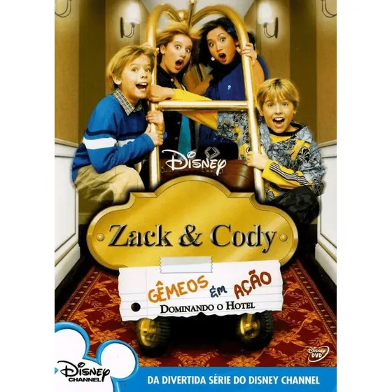Zack & Cody - Gêmeos Em Ação - Dominando O Hotel - Dvd