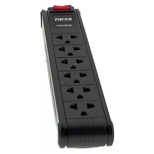  Regleta Forza 2400w 110v/240v 6 Tomas 