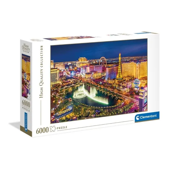 Puzzle Rompecabezas 6000 Pzs Las Vegas Clementoni 36528