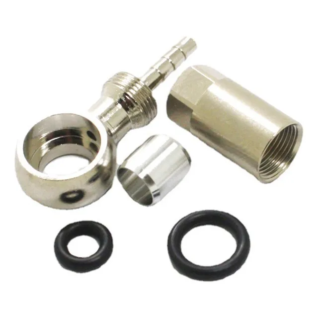Conector De Manguera De Banjo Con Extremo De Acero Con Anill