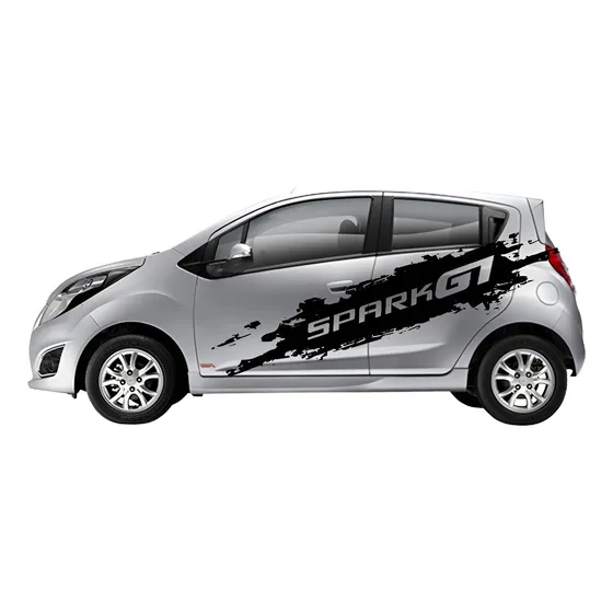 Calcomania Puertas Spark Gt (2 Laterales)