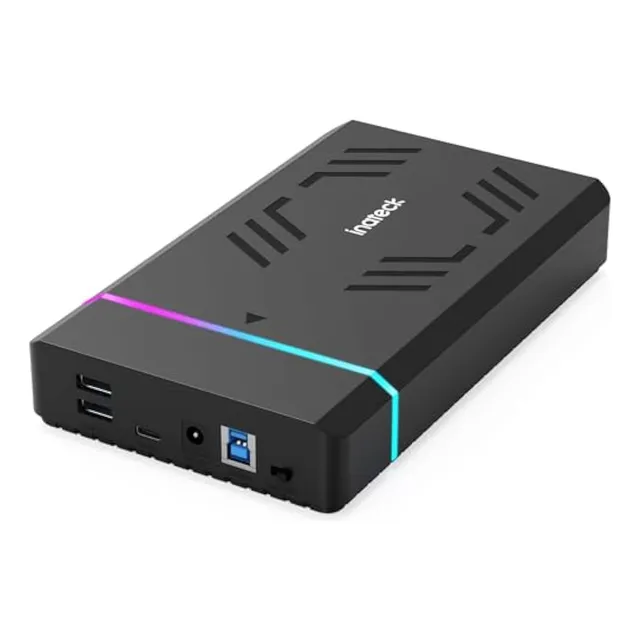 Inateck Caja De Disco Duro Rgb De 3.5 Pulgadas,