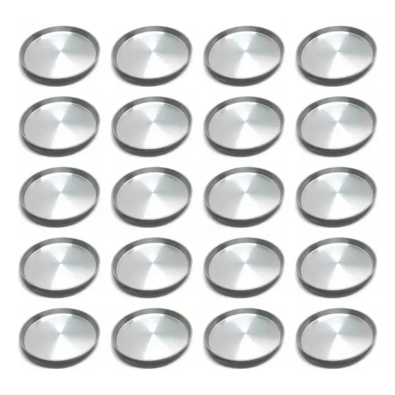 Set X 40 Pizzeras De Aluminio N°35 Molde Pizza Grande 32 Cm