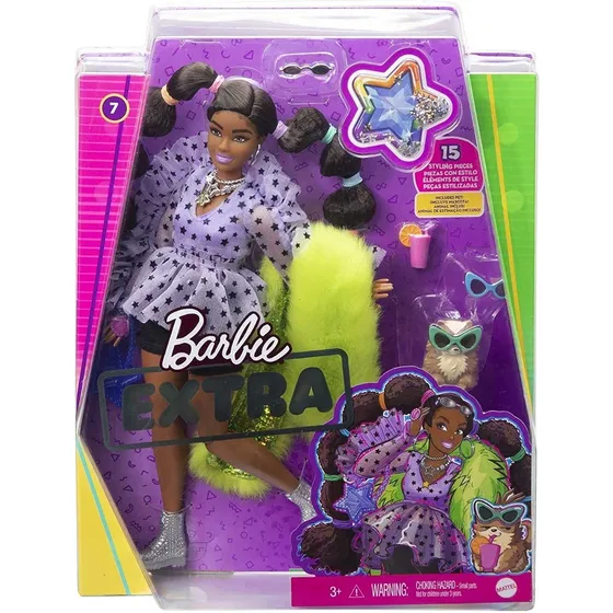 Barbie Extra Muñeca Con Mascota Pomerania 