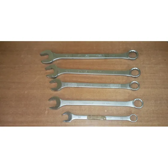Llaves Combinadas Stanley 50 Mm, 1 7/16, 1 1/2, 1 5/8, 1 3/4