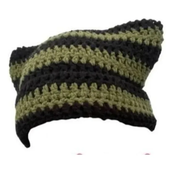 Gorro Tejido Tipo Gato
