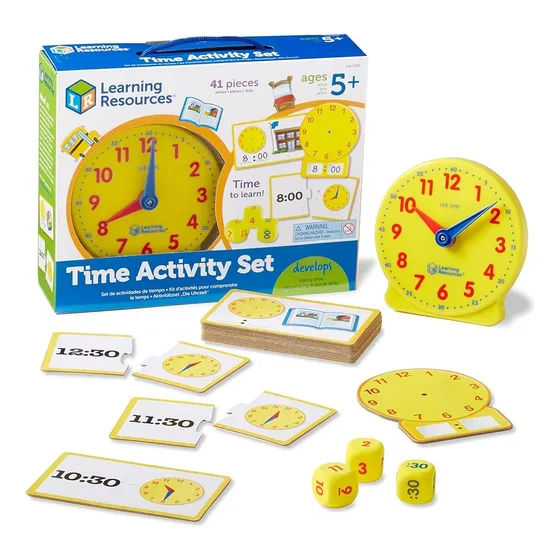Set De Actividades De Tiempo 41 Pzs     