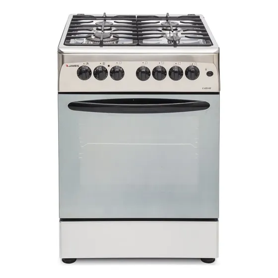 Cocinas James Combinada C-225 G2 Color Acero inoxidable | Cuotas sin interés