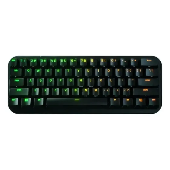 Mini teclado Razer Huntsman V3 Pro Mini preto idioma inglês dos EUA